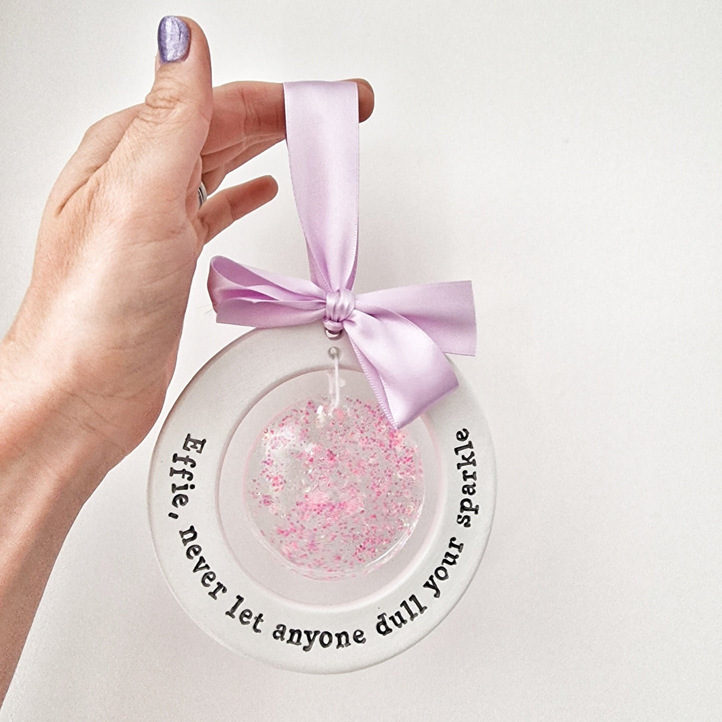 Dull your sparkle hanging decoration
