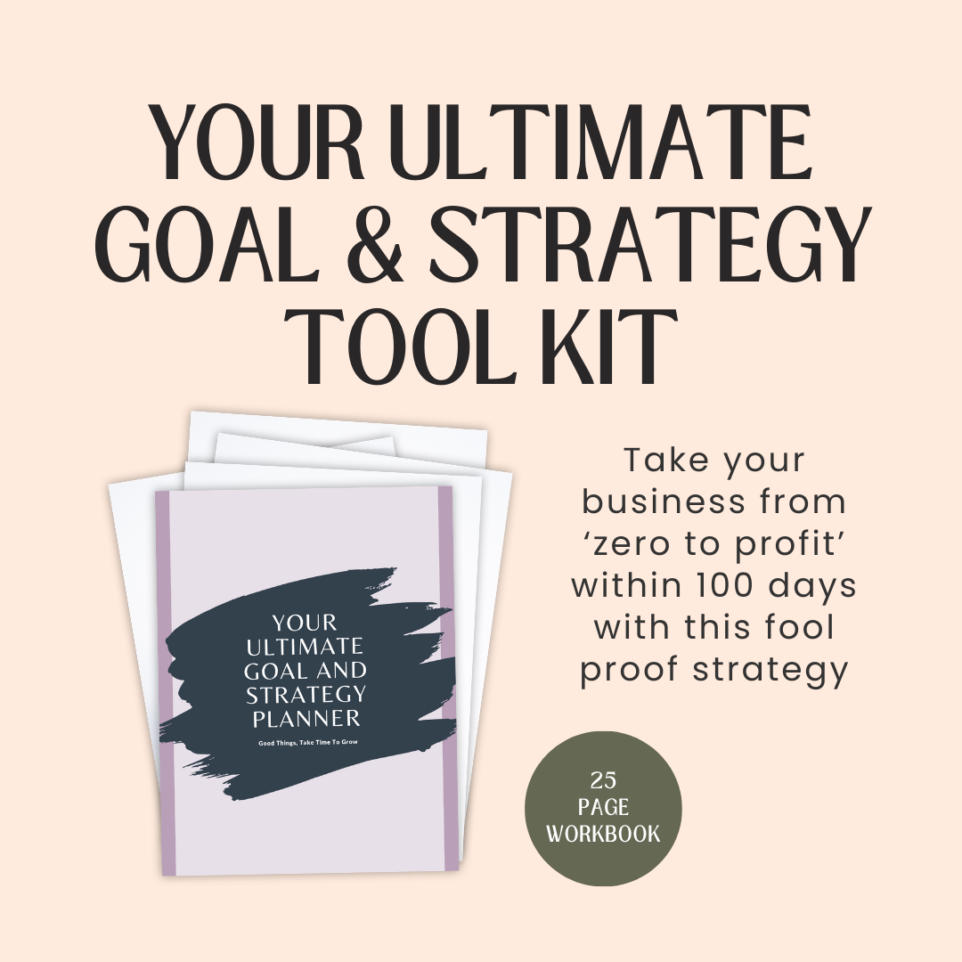 Your ultimate goal and strategy workbook