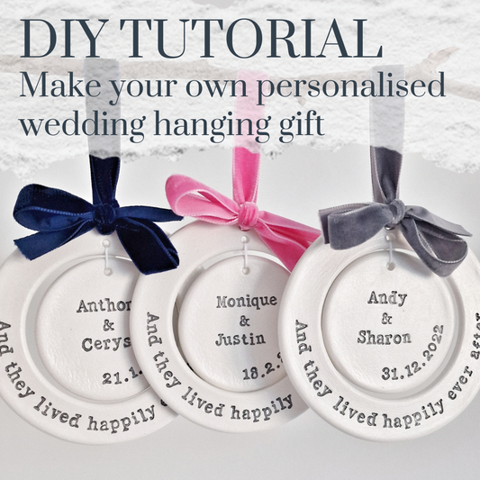 Personalised Happily ever after hanging tutorial