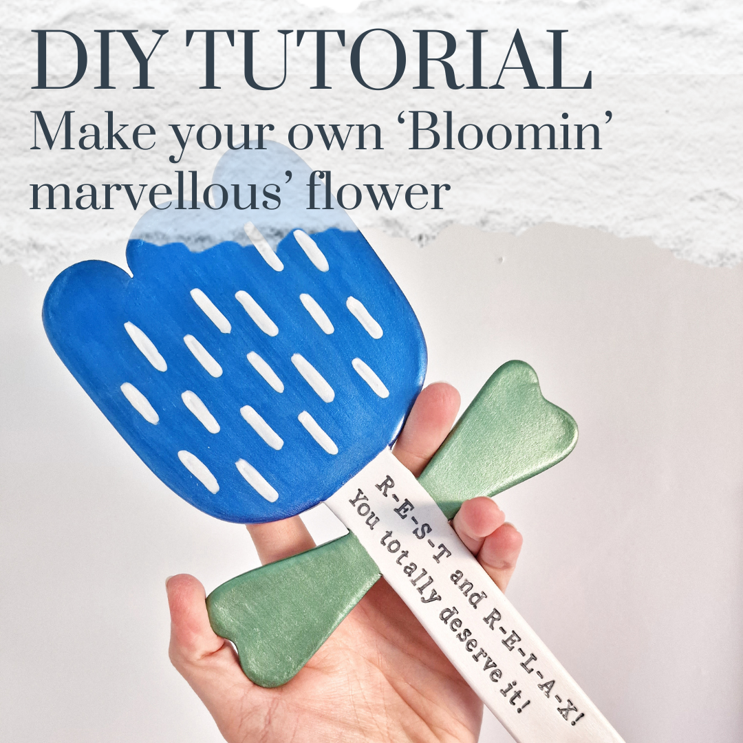 Create your own 'Bloomin' marvellous' thank you gift - tutorial