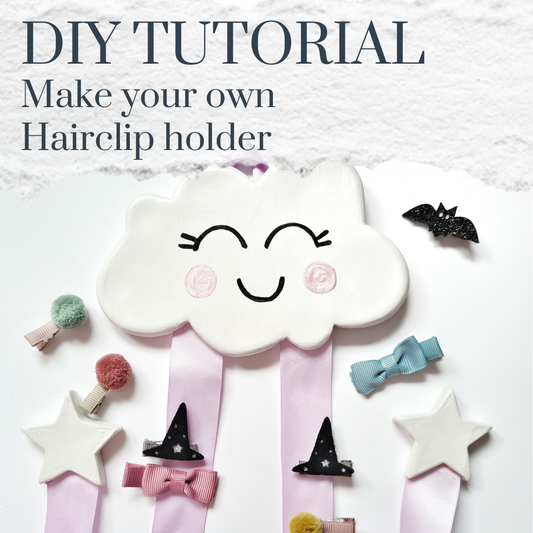 Create your own hairclip holder - tutorial