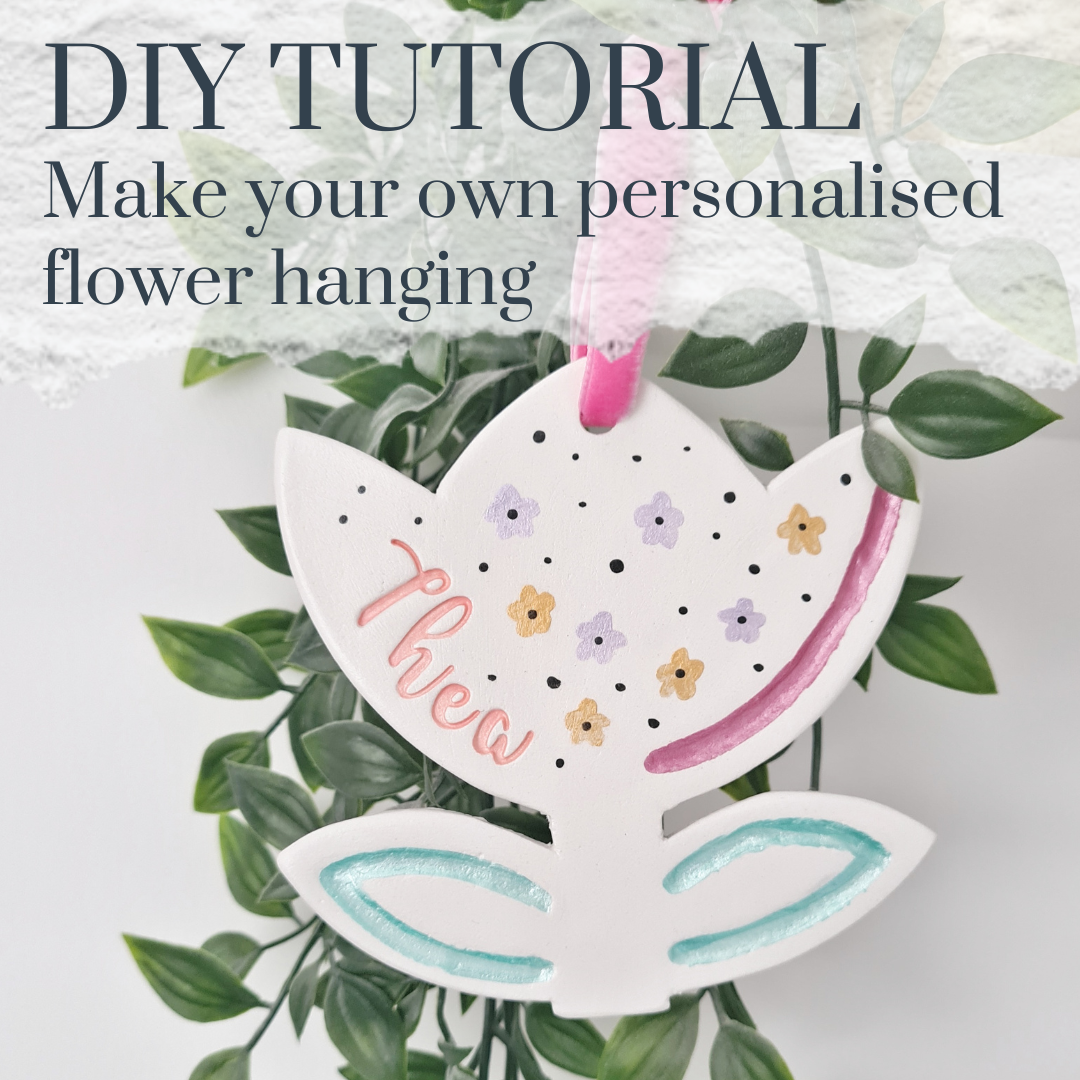 Create your own personalised flower - tutorial