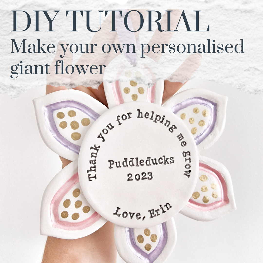 Create your own personalised designed flower - tutorial