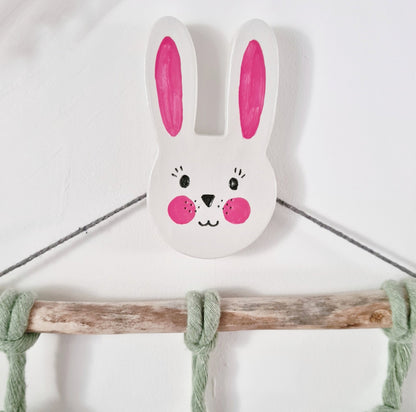Bunny picture hook cover