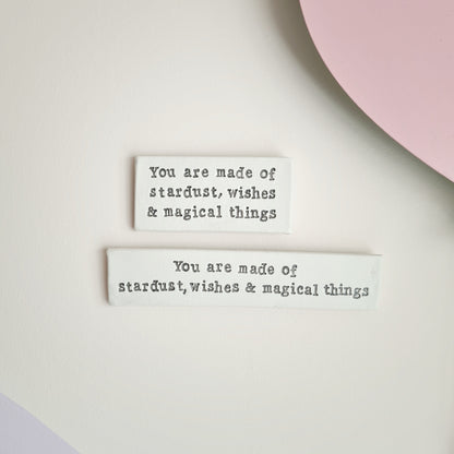 You are magical wall affirmation