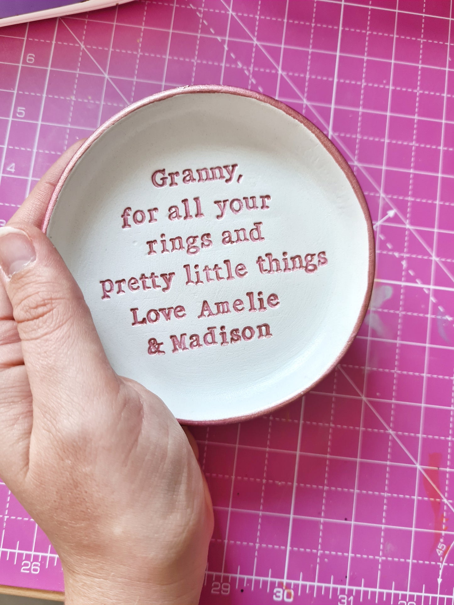 For all your rings... ring dish