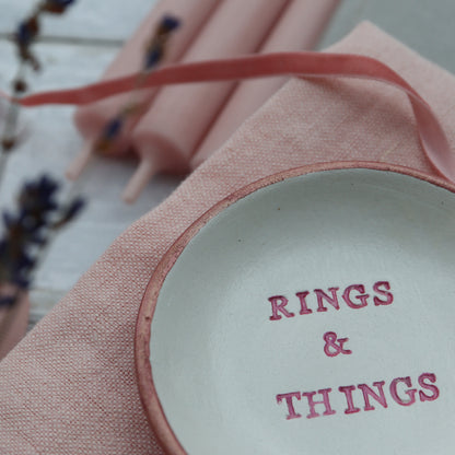 Rings and things trinket dish
