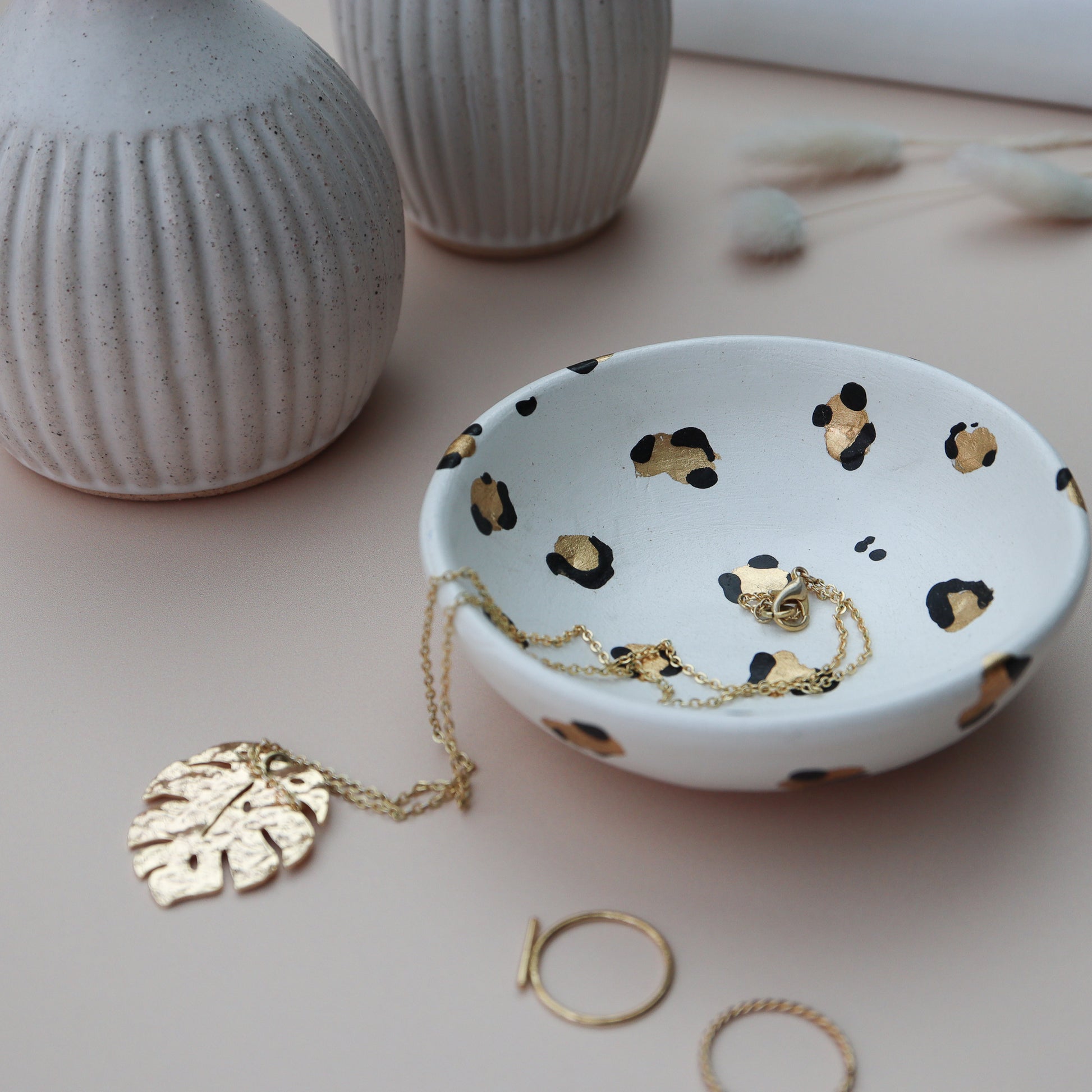 Leopard print decorative trinket dish – Little Wisteria